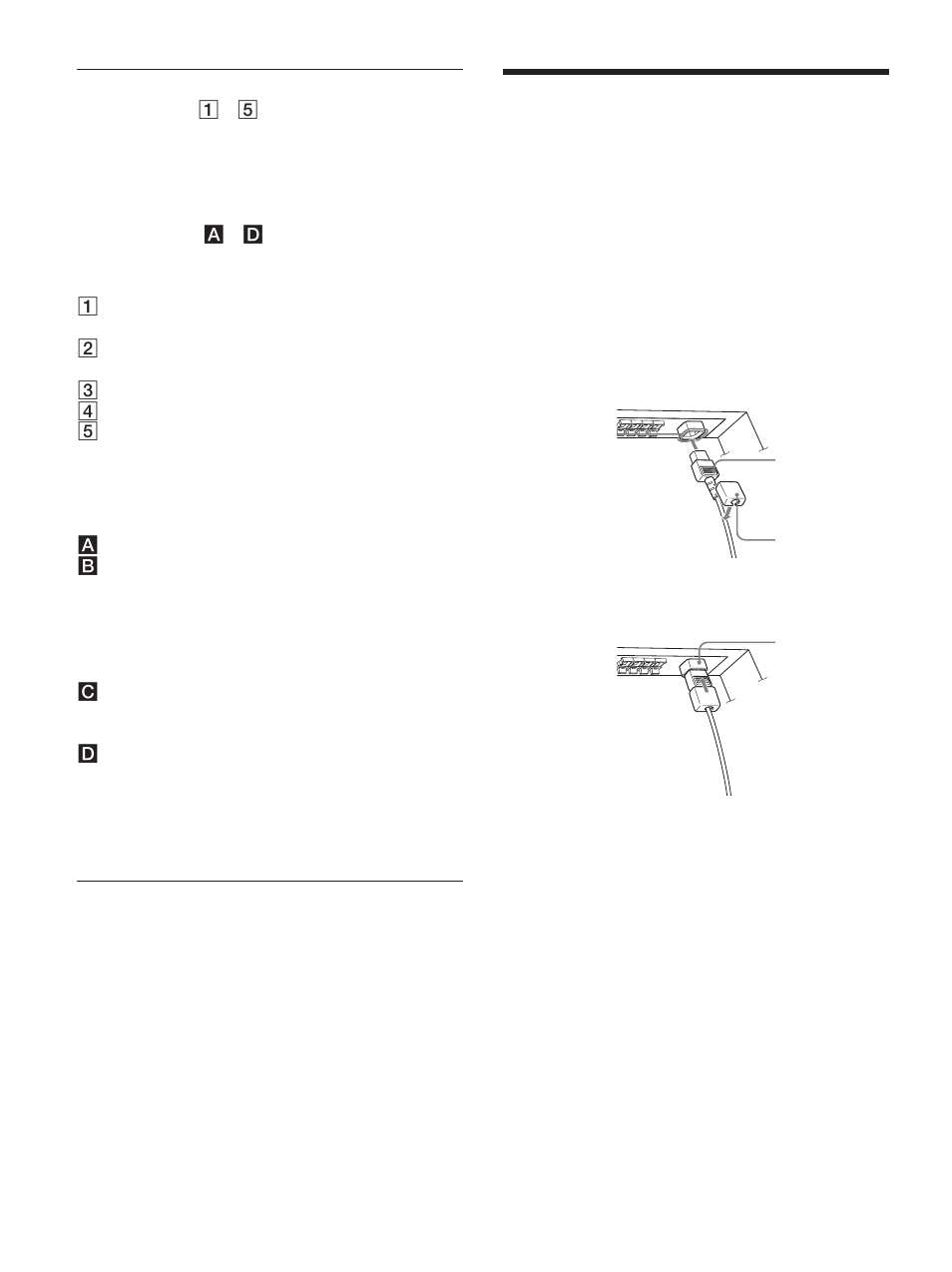 Anschließen des monitors, Anschließen der lautsprecher, Anschließen des netzkabels | Anschlussbeispiel | Sony FWD-50PX1 User Manual | Page 160 / 348