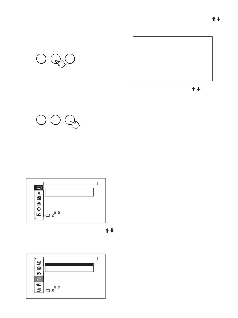 Sie können nun einen bestimmten monitor steuern | Sony FWD-50PX1 User Manual | Page 194 / 348