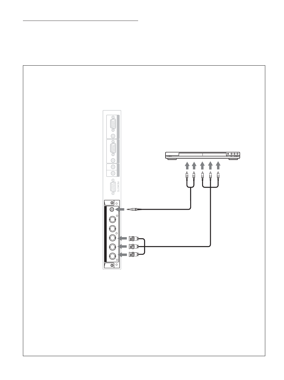 Conexiones, A audio a p | Sony FWD-50PX1 User Manual | Page 212 / 348