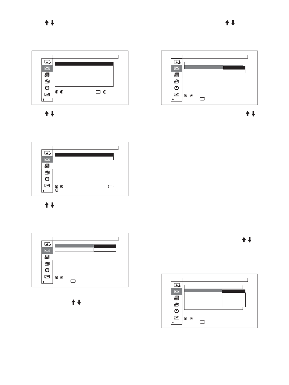 Ajuste del modo panorámico, Las imágenes se pueden también ampliar al modo, Deseado independientemente del tipo de imagen | Panorámico | Sony FWD-50PX1 User Manual | Page 232 / 348
