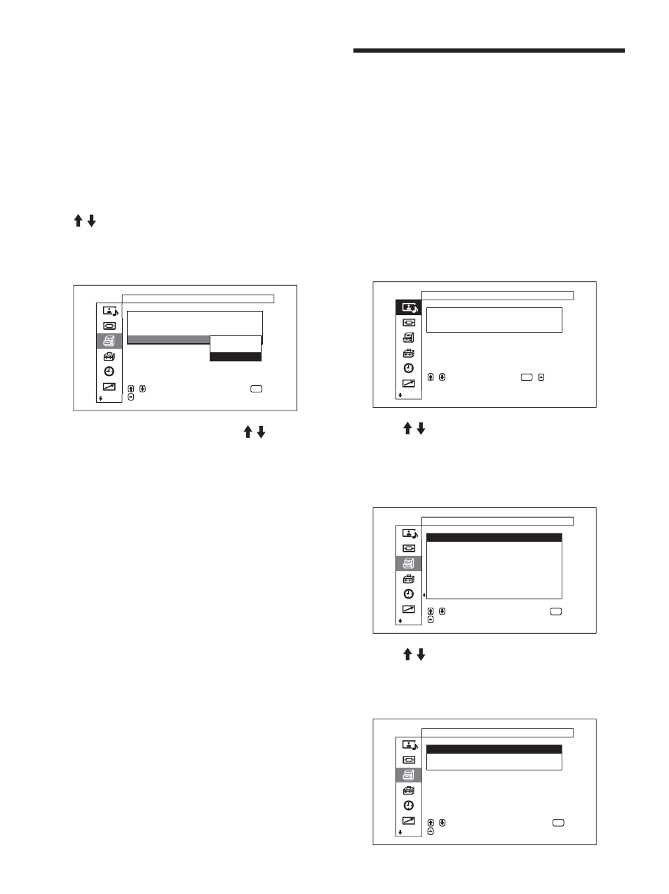 Ajuste del brillo del fondo de la imagen, Ajuste de la matriz de colores | Sony FWD-50PX1 User Manual | Page 240 / 348