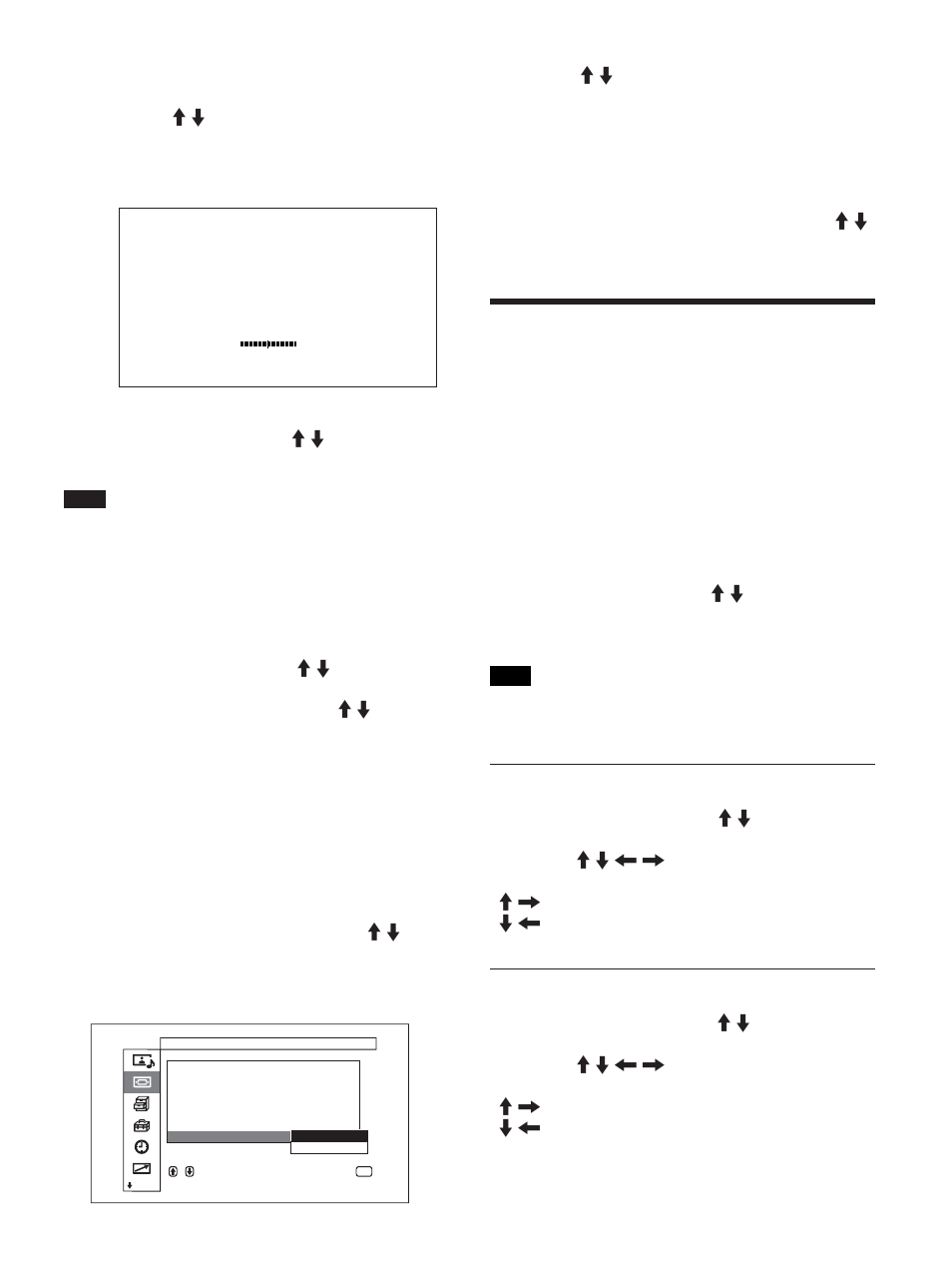 Regolazione della qualità dell’audio, Acuti, Bassi | Sony FWD-50PX1 User Manual | Page 285 / 348