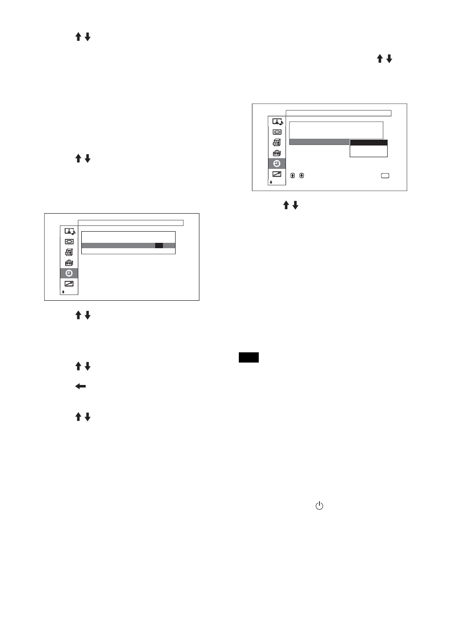 Funzione di risparmio energetico | Sony FWD-50PX1 User Manual | Page 293 / 348