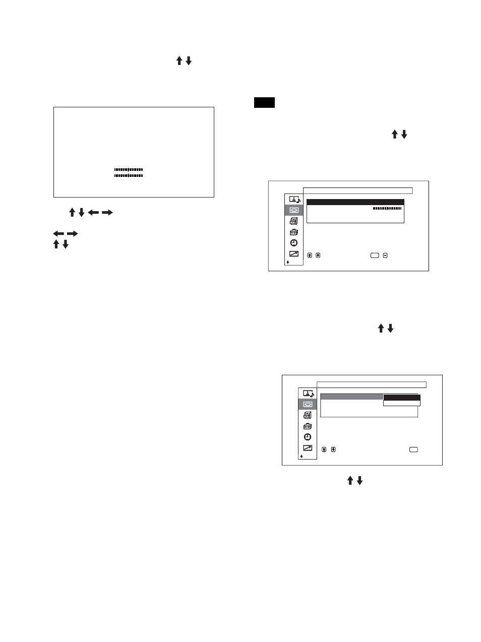 Adjusting the picture position, Adjusting the pixels | Sony FWD-50PX1 User Manual | Page 86 / 348