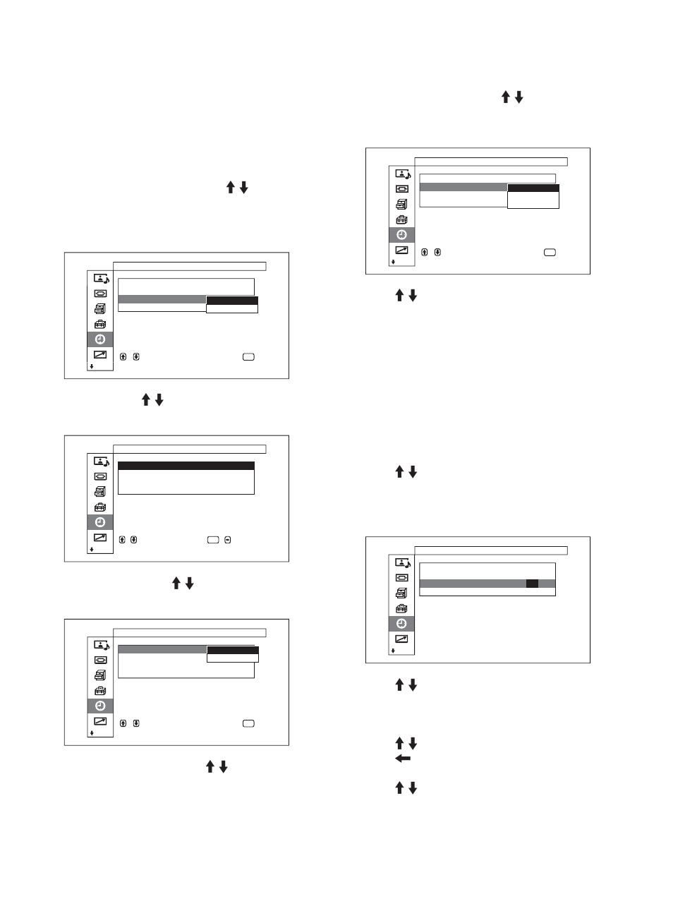 On/off timer function | Sony FWD-50PX1 User Manual | Page 93 / 348