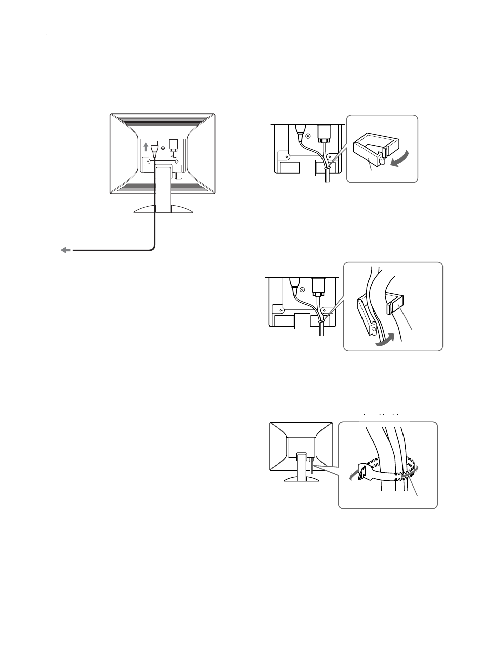 Etape 2 : branchez le câble d’alimentation, Et refermez le capot arrière, 8etape 2 : branchez le câble d’alimentation | Sony SDM-S81R User Manual | Page 28 / 104