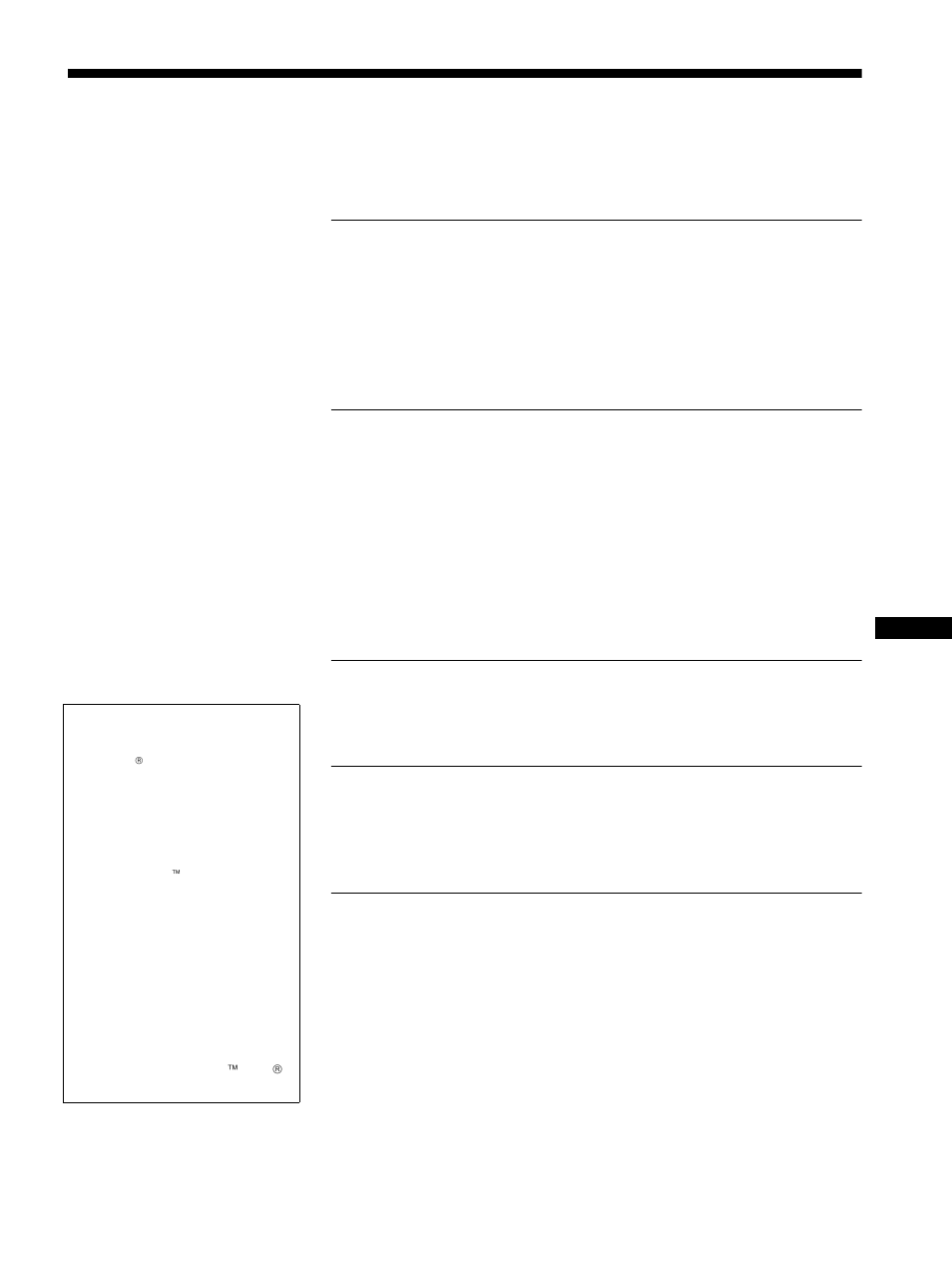 Inhalt, Installation, Einstellen des monitors | Technische merkmale, Störungsbehebung, Technische daten | Sony SDM-S81R User Manual | Page 43 / 104