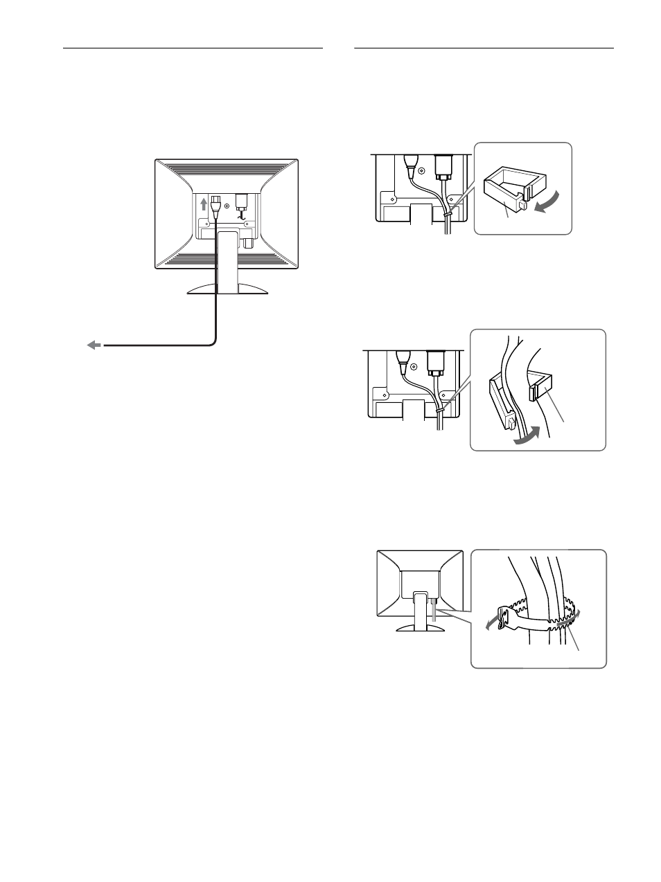 Schritt 2: anschließen des netzkabels, Abdeckung, 8schritt 2: anschließen des netzkabels | Sony SDM-S81R User Manual | Page 48 / 104