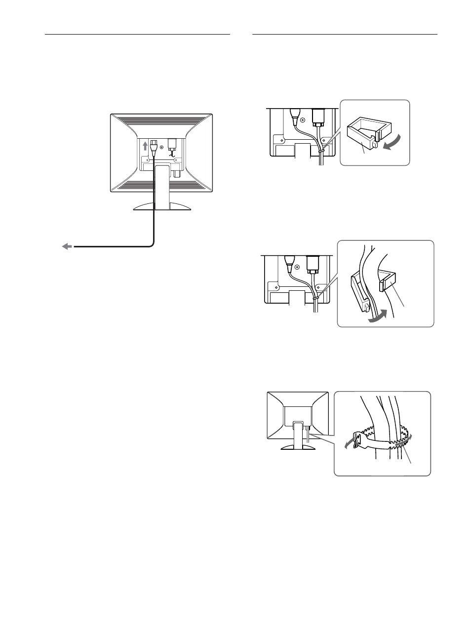 Paso 2: conexión del cable de alimentación, 8paso 2: conexión del cable de alimentación | Sony SDM-S81R User Manual | Page 68 / 104