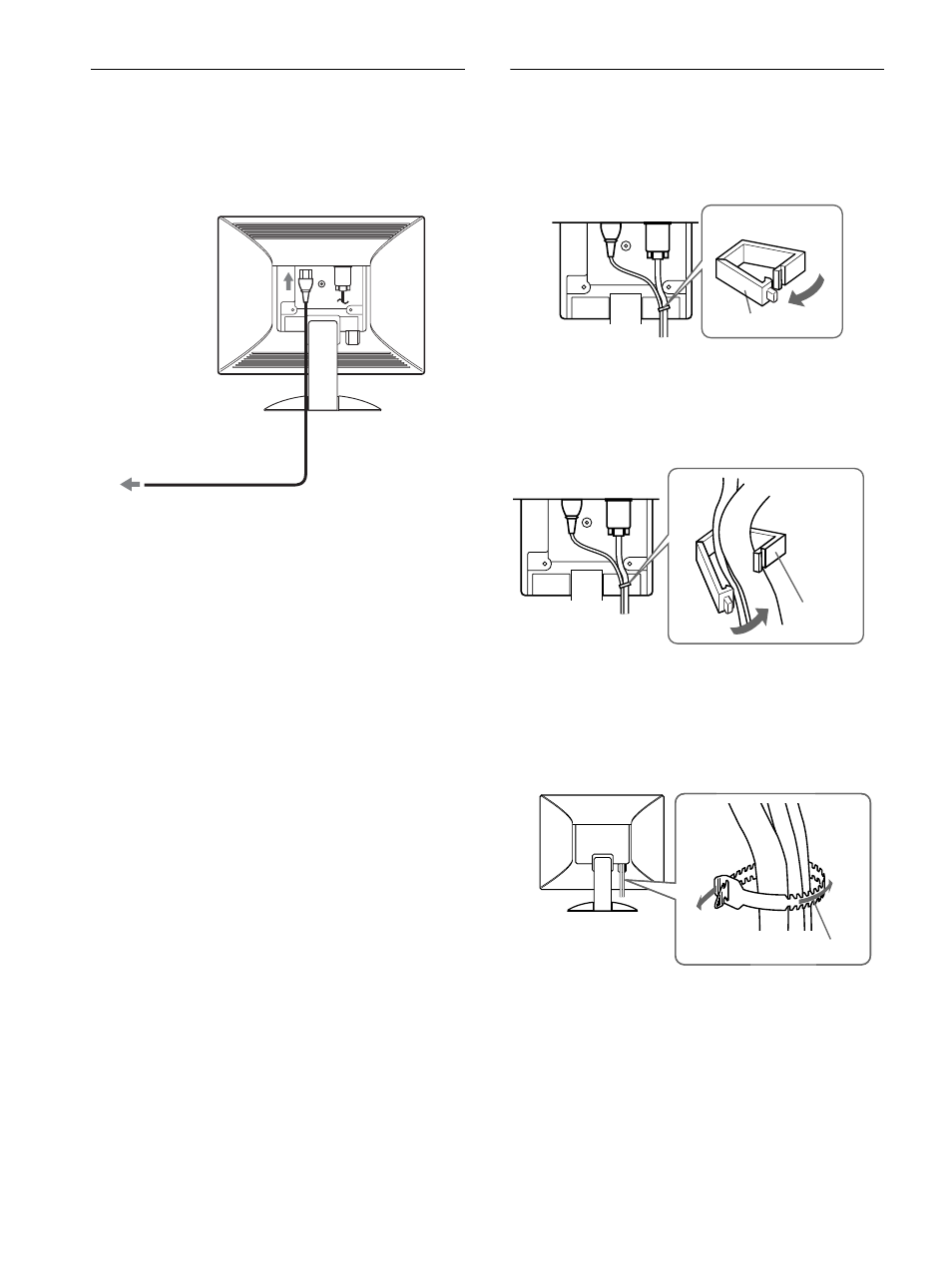 Punto 2: collegamento del cavo di alimentazione, 8punto 2:collegamento del cavo di alimentazione | Sony SDM-S81R User Manual | Page 88 / 104