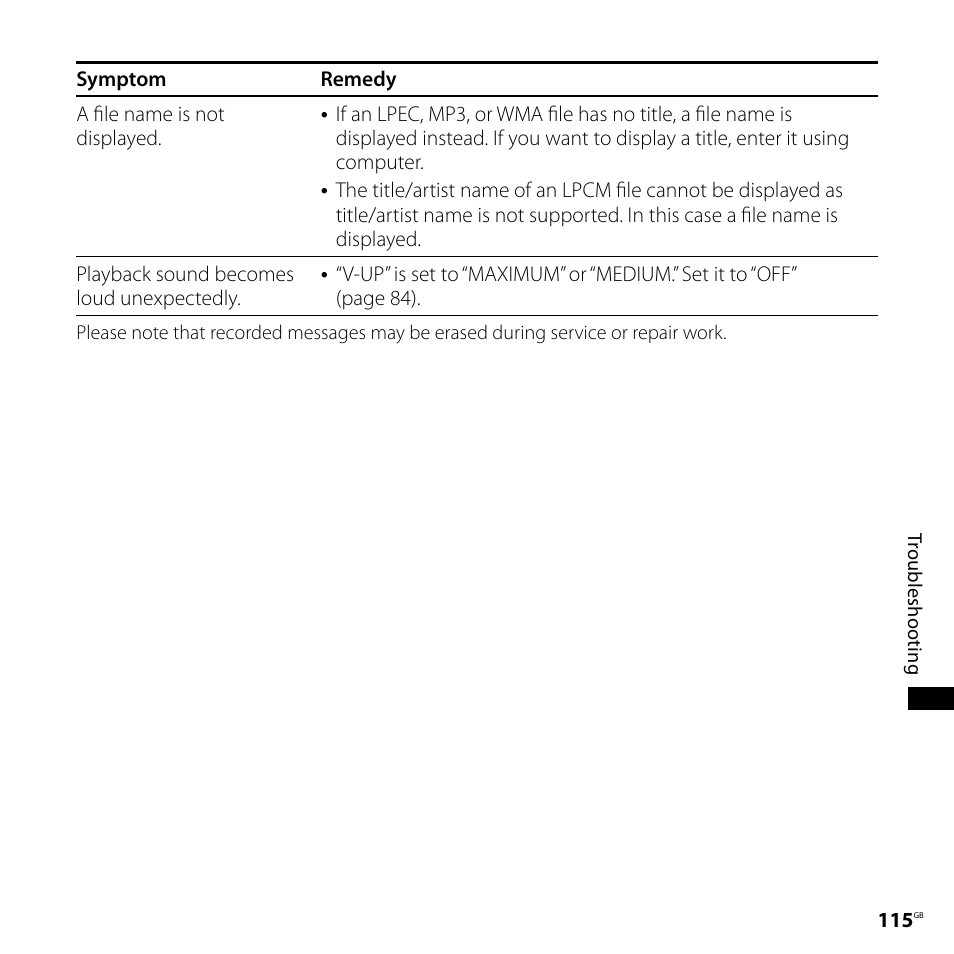 Sony ICD-SX700D User Manual | Page 115 / 134