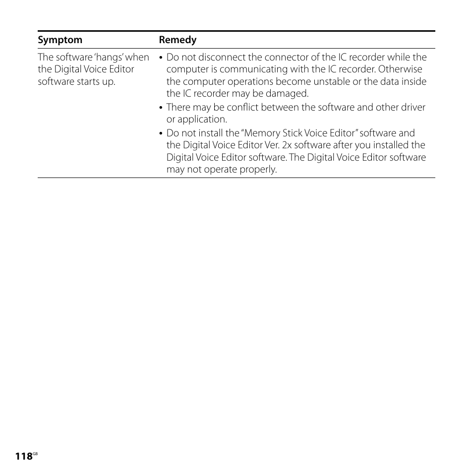 Sony ICD-SX700D User Manual | Page 118 / 134