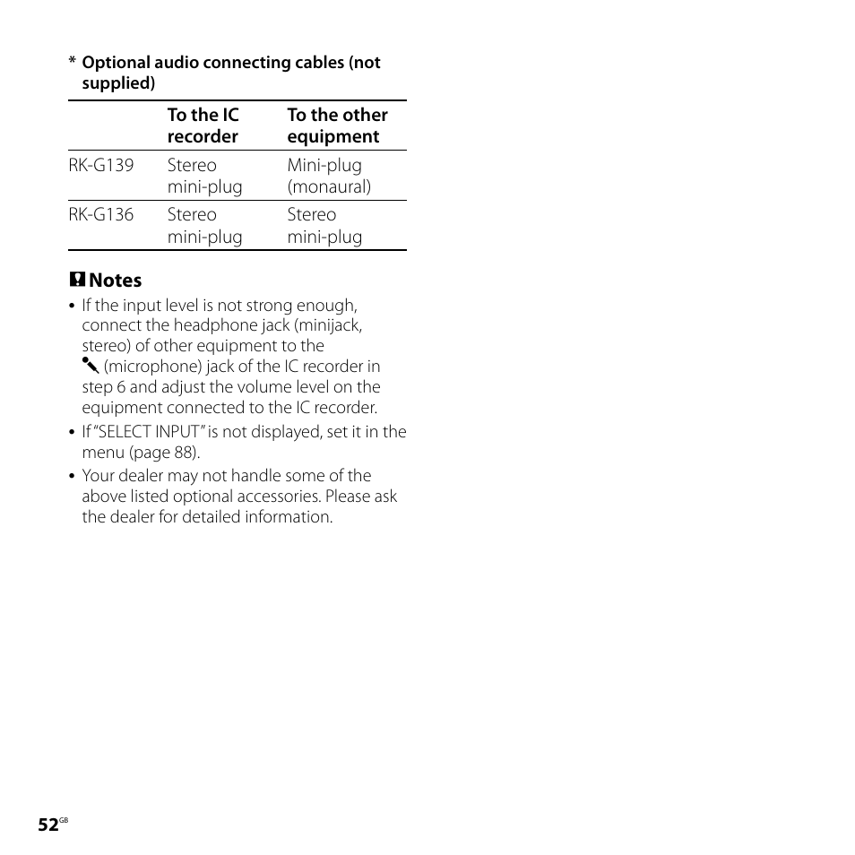 Sony ICD-SX700D User Manual | Page 52 / 134