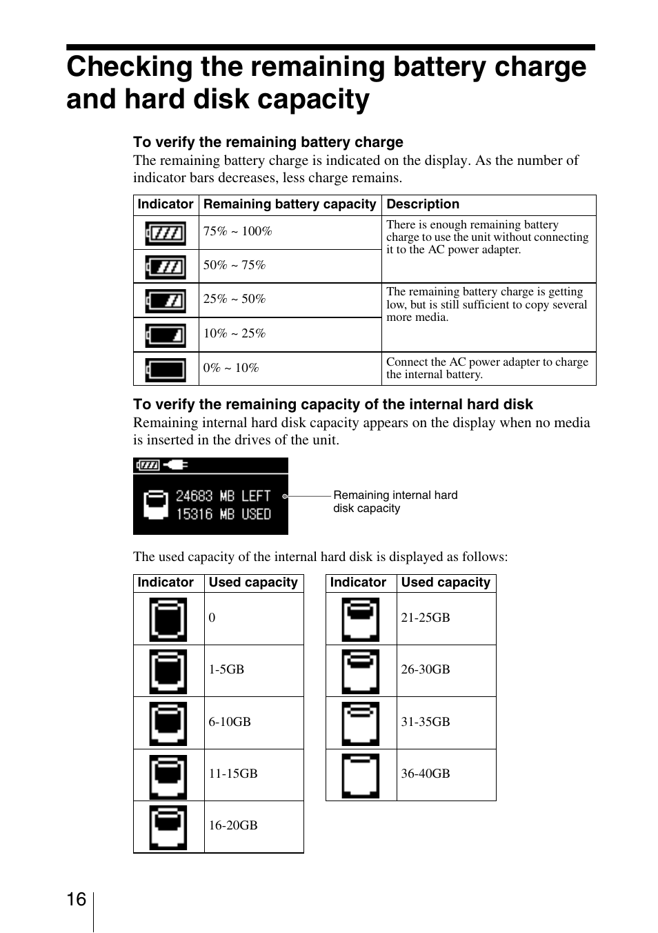 Sony HDPS-M10 User Manual | Page 16 / 24
