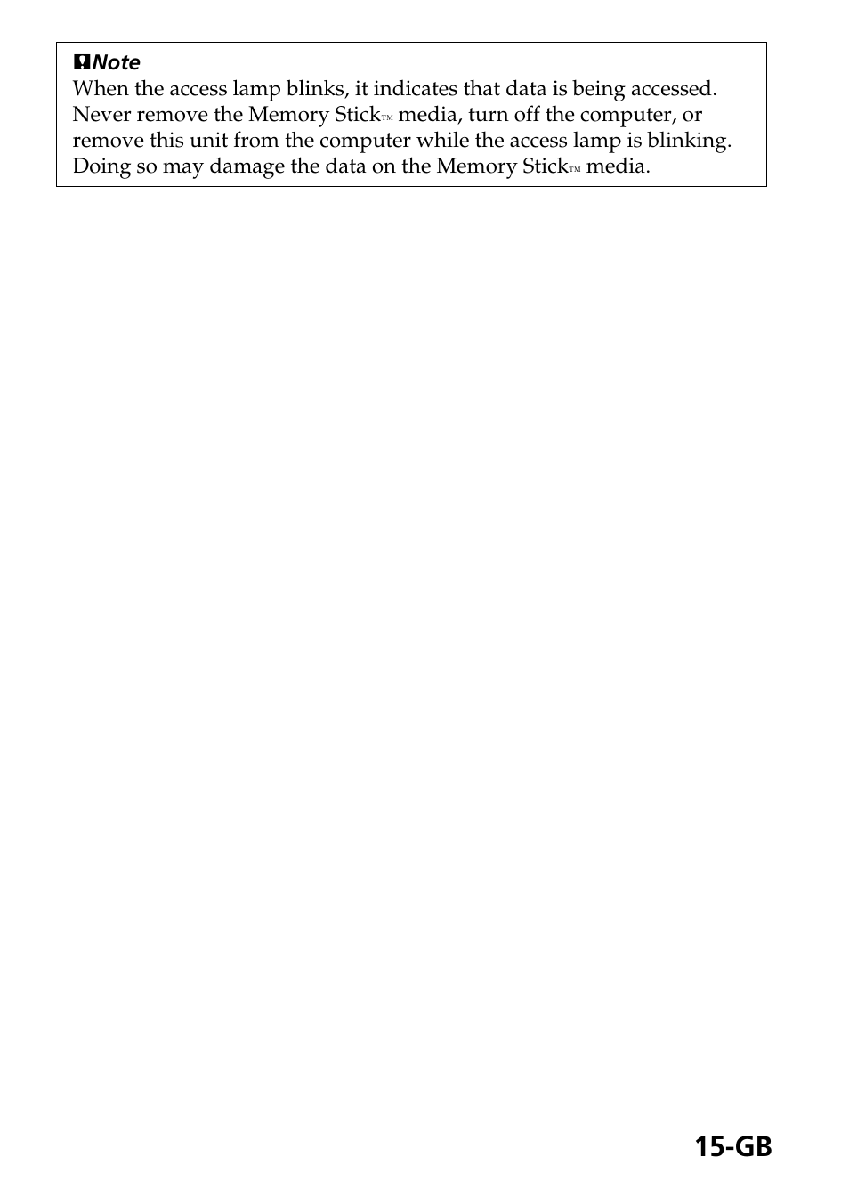 Sony MSAC-EX1 User Manual | Page 15 / 34
