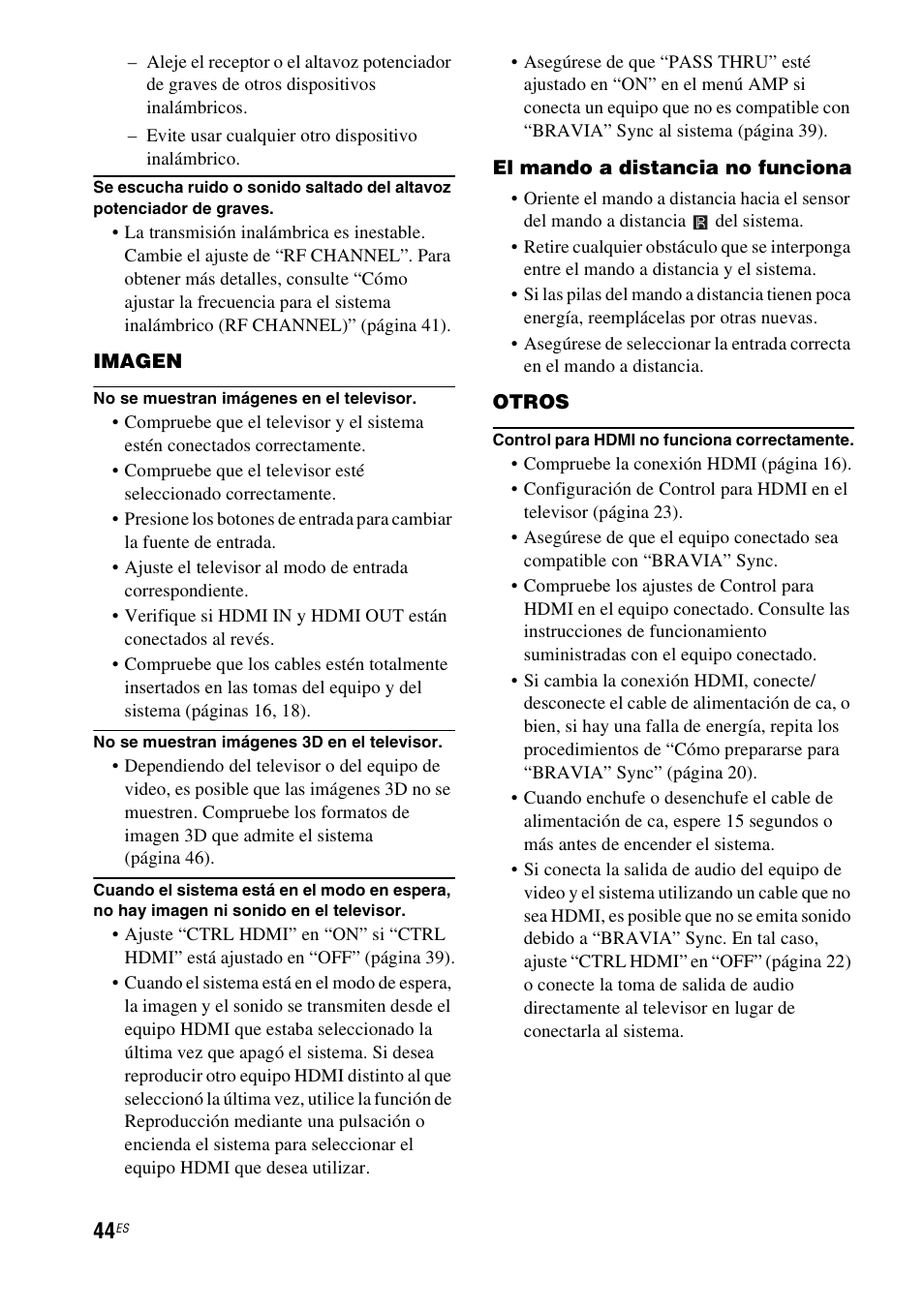 Sony HT-CT550W User Manual | Page 138 / 142