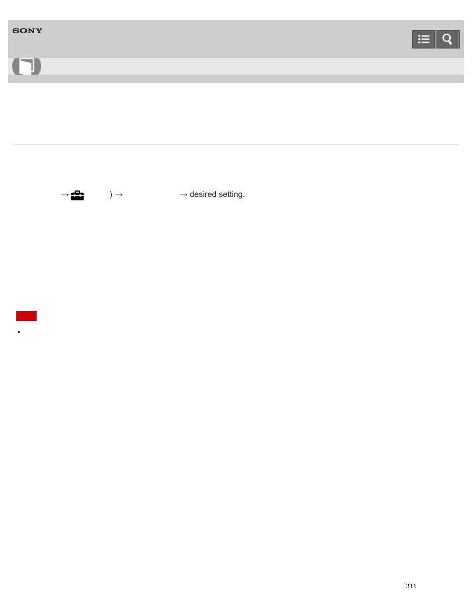 Folder name, Help guide | Sony ILCE-6000 User Manual | Page 316 / 458