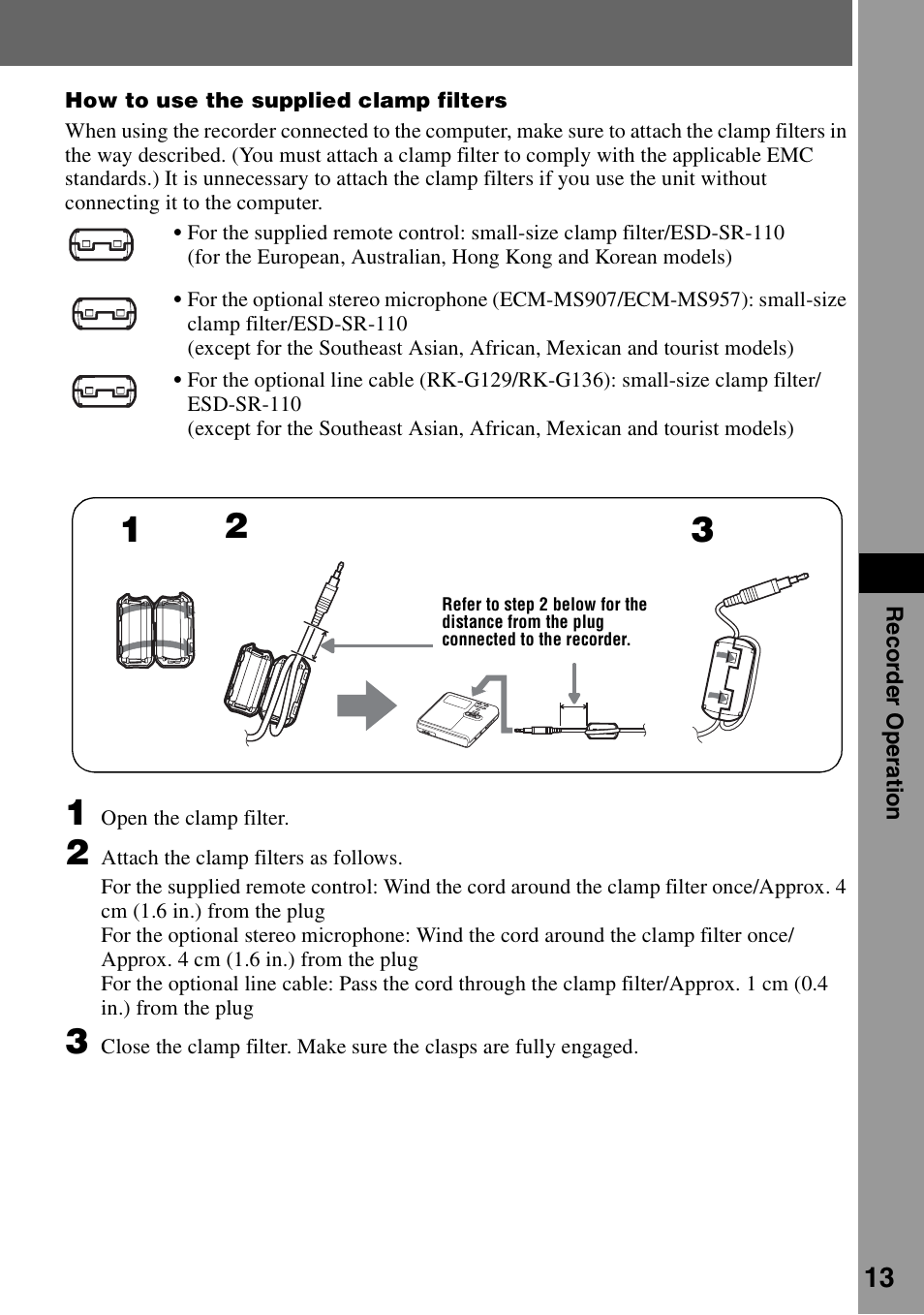 Sony MZ-RH910 User Manual | Page 13 / 115