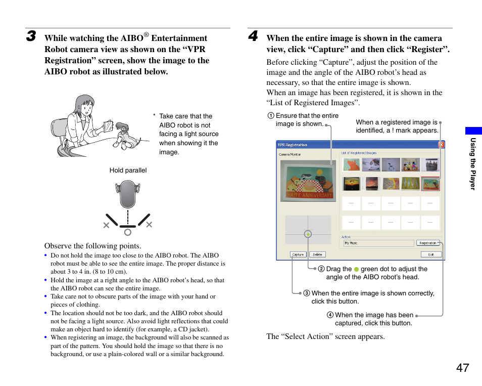 Sony ERS-7M3 User Manual | Page 47 / 99