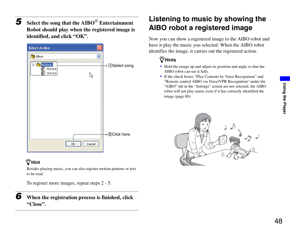 Sony ERS-7M3 User Manual | Page 48 / 99