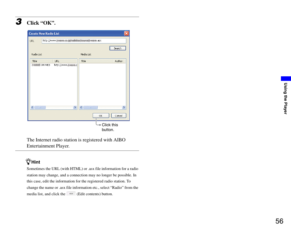 Sony ERS-7M3 User Manual | Page 56 / 99