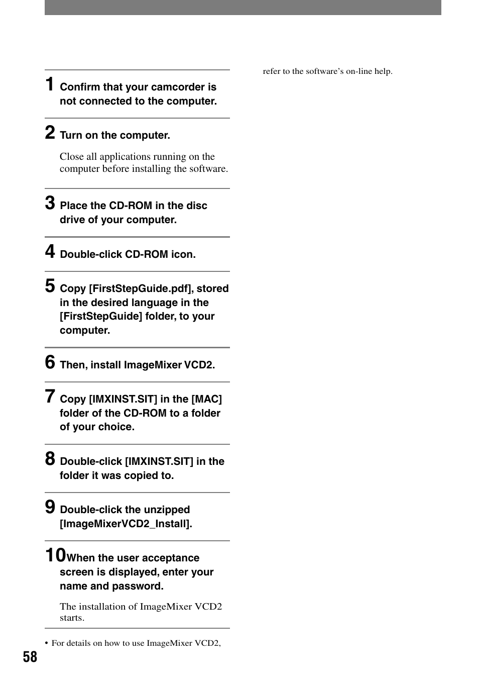 Sony DCR-HC21 User Manual | Page 58 / 92