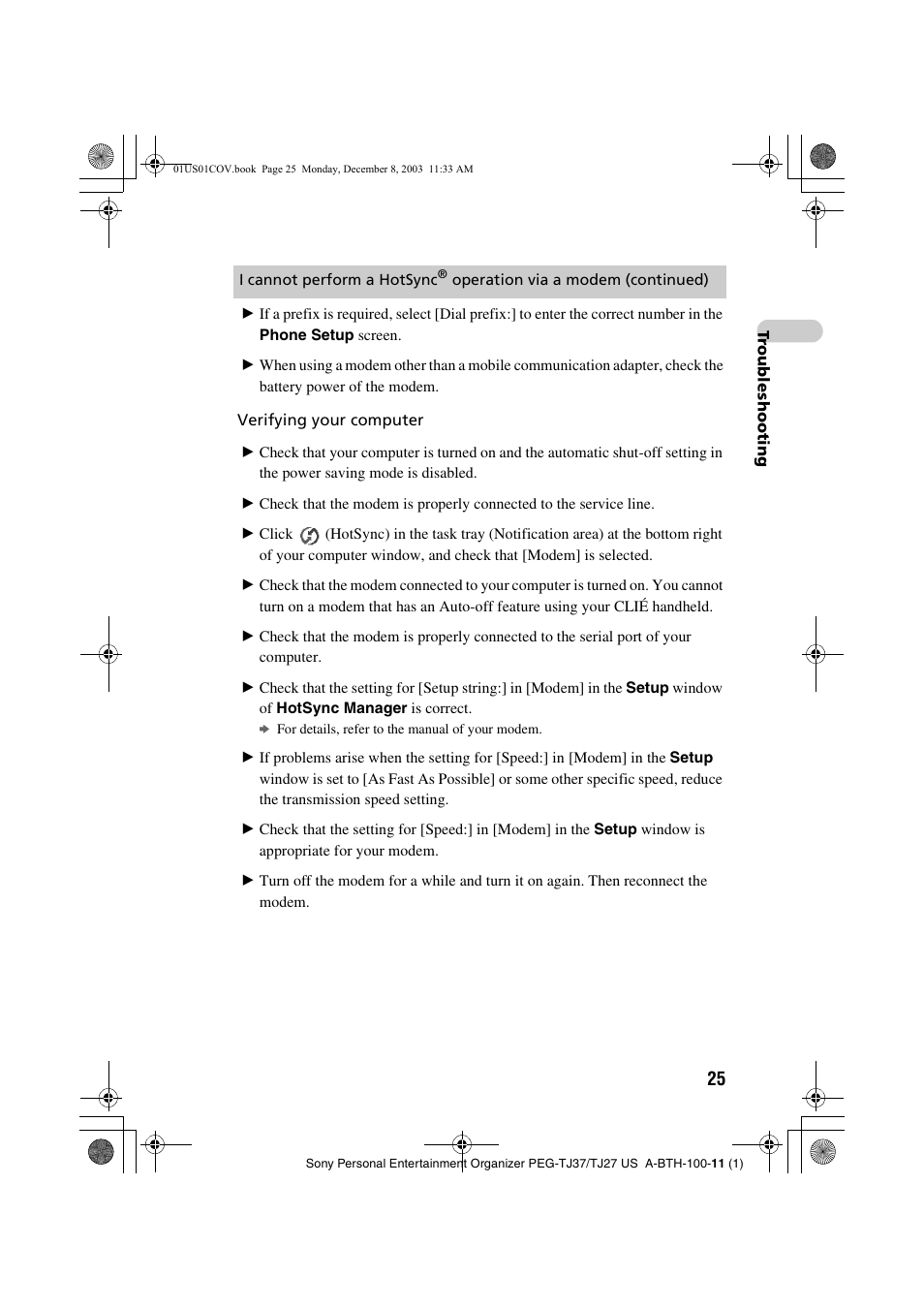 Sony PEG-TJ27 User Manual | Page 25 / 51