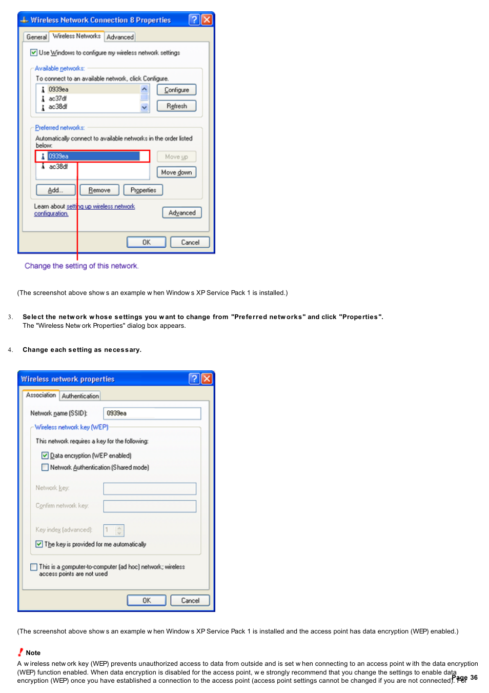 Sony PCWA-C800S User Manual | Page 36 / 81