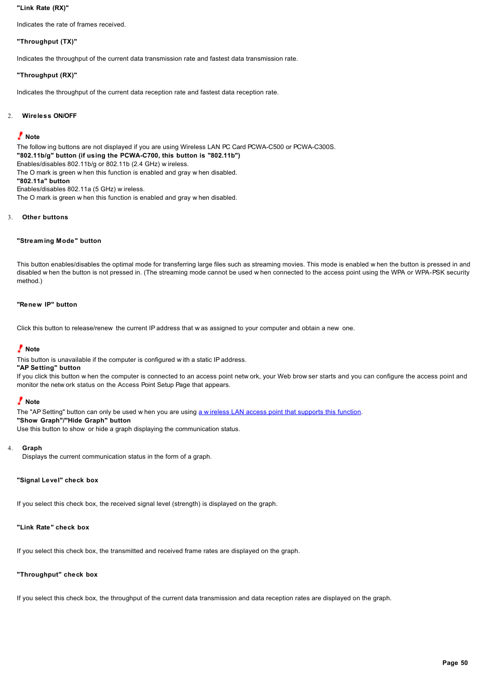 Sony PCWA-C800S User Manual | Page 50 / 81