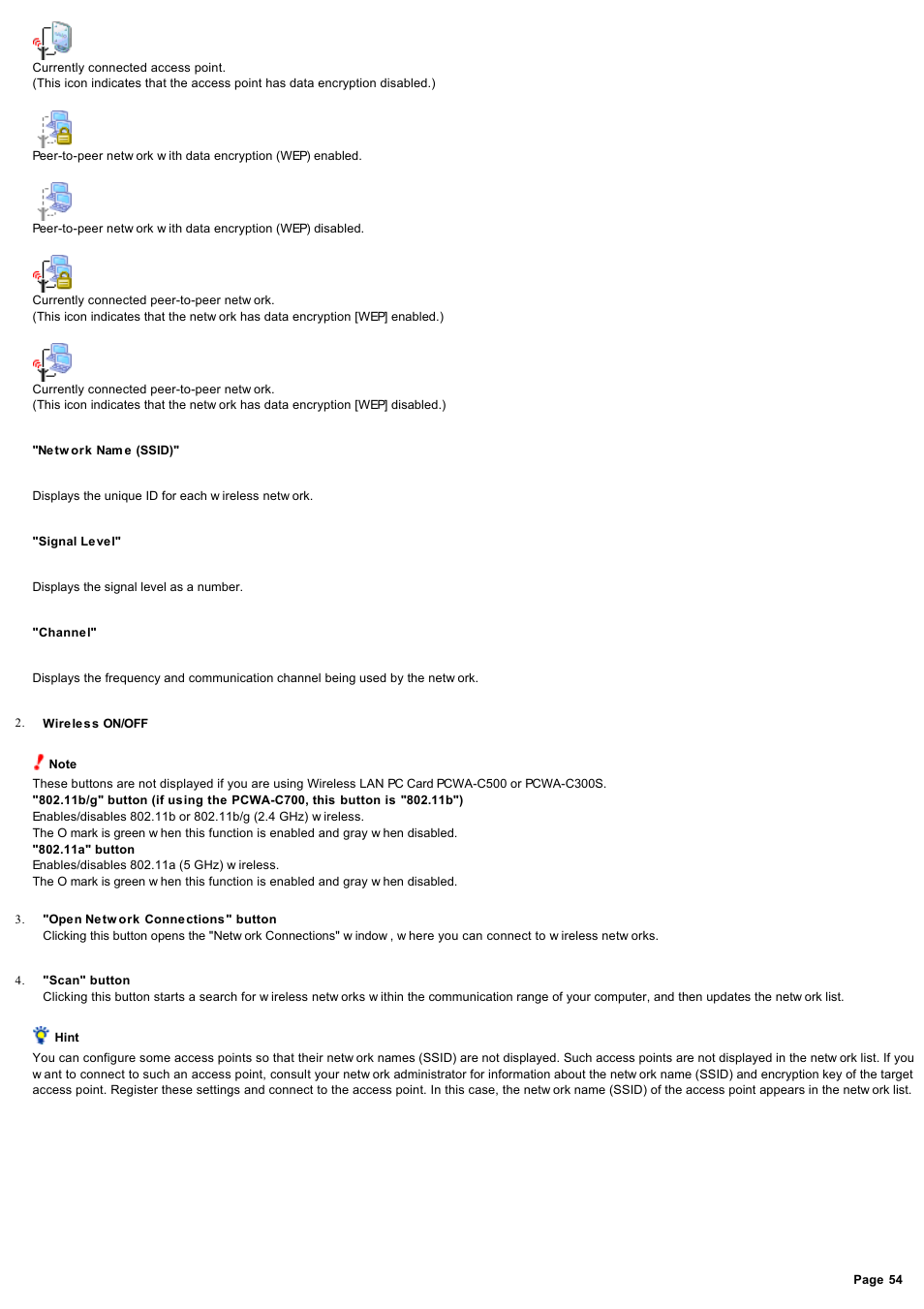 Sony PCWA-C800S User Manual | Page 54 / 81