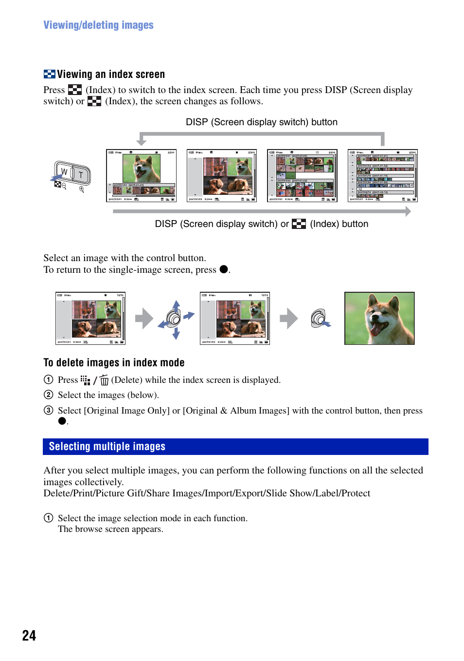 Sony DSC-G1 User Manual | Page 24 / 125