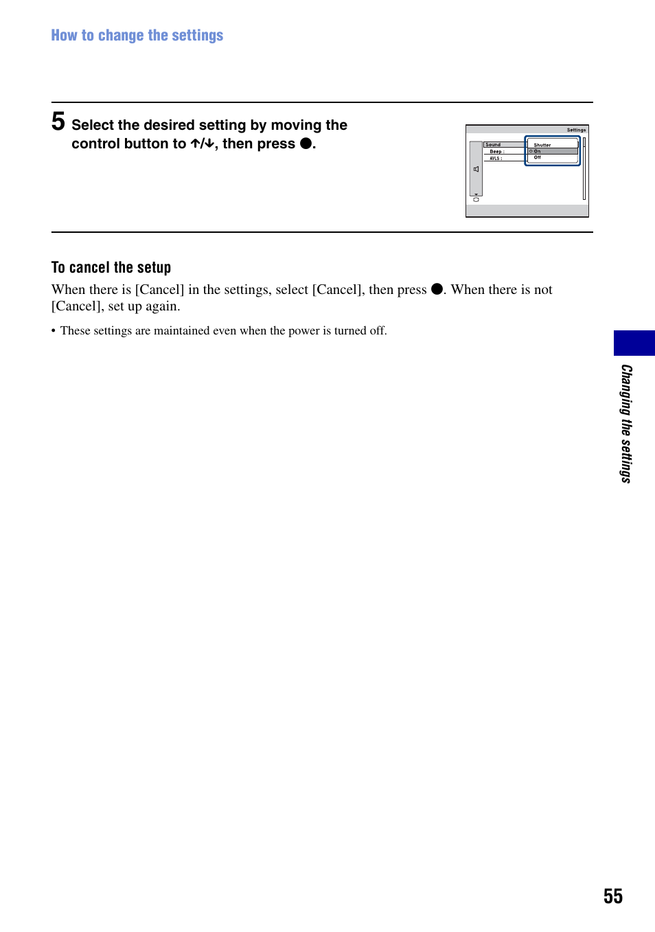 Sony DSC-G1 User Manual | Page 55 / 125