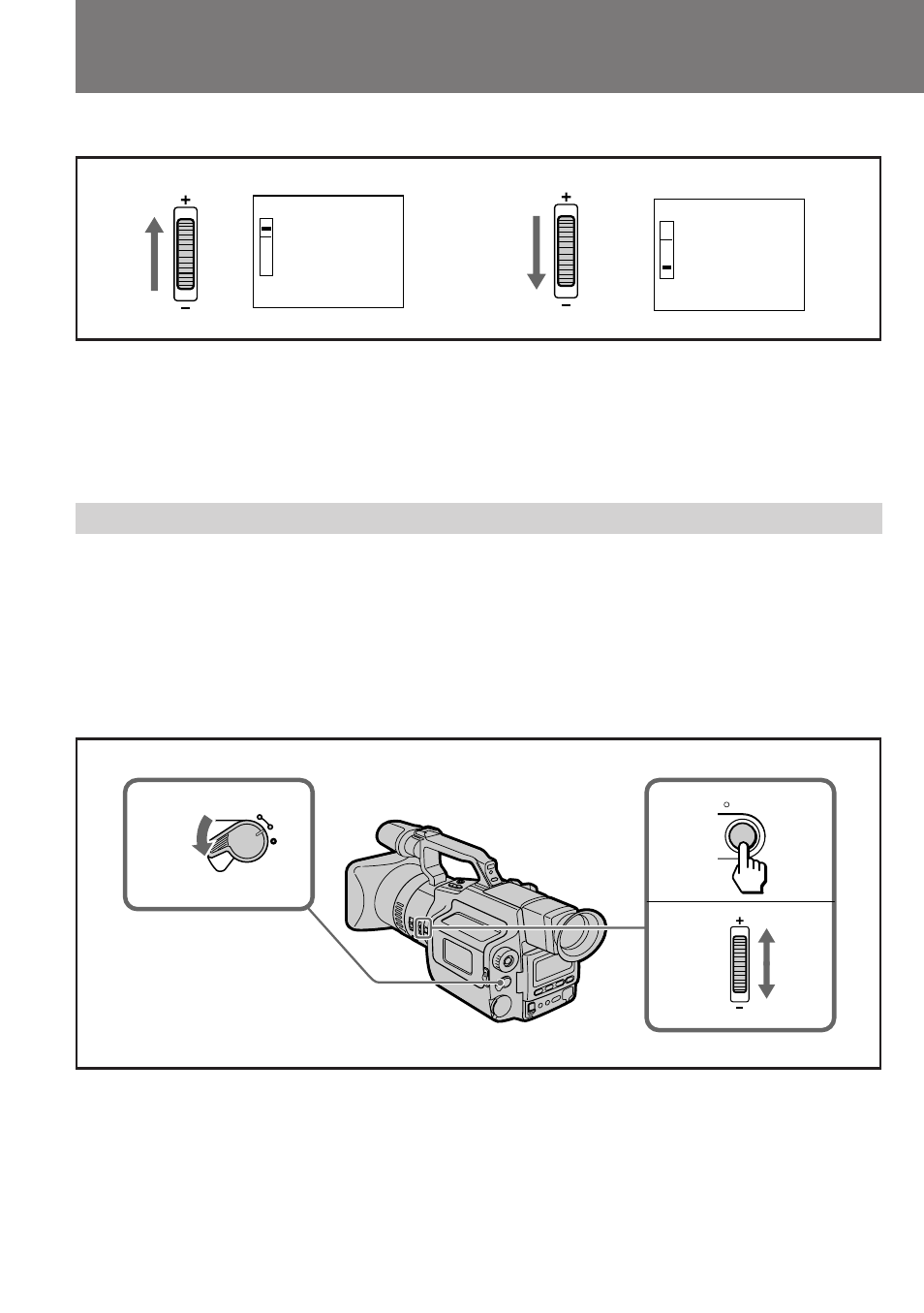 Adjusting the exposure | Sony DCR-VX1000 User Manual | Page 38 / 88