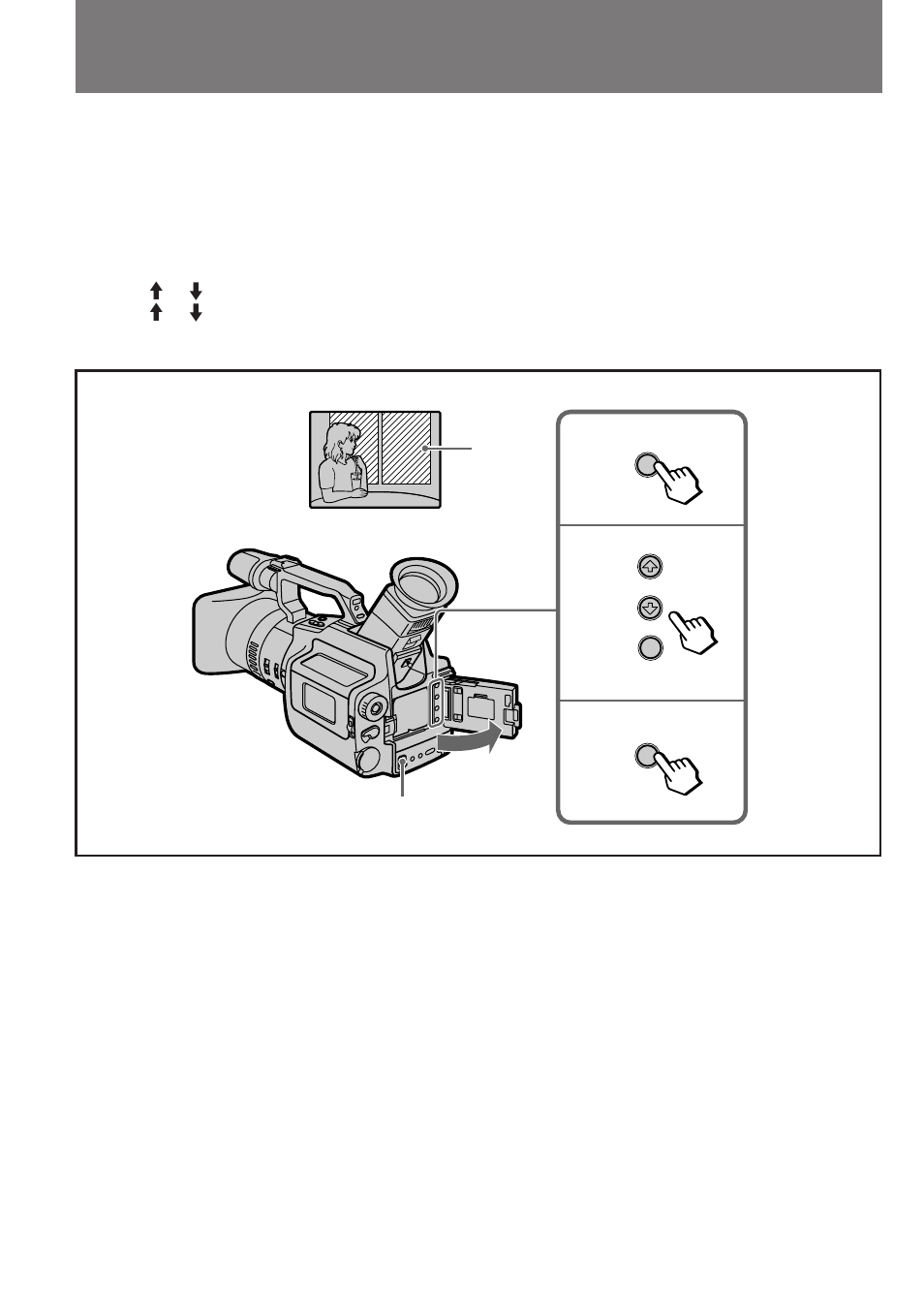 Using with the zebra pattern | Sony DCR-VX1000 User Manual | Page 42 / 88
