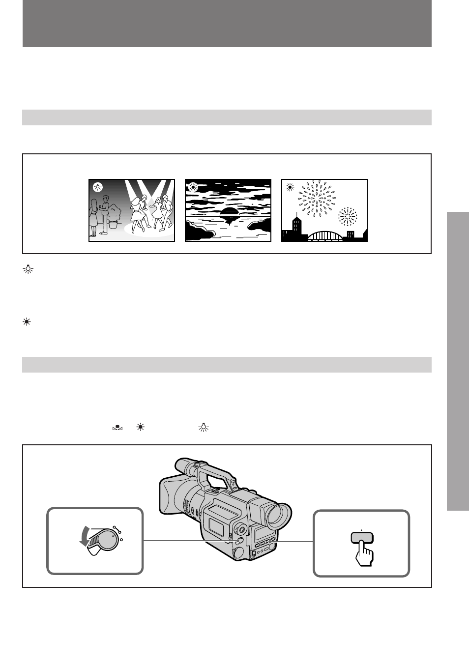 Adjusting the white balance | Sony DCR-VX1000 User Manual | Page 43 / 88