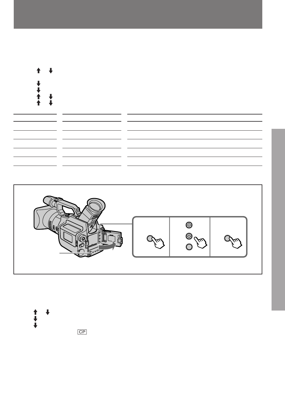 Presetting the adjustment for picture quality | Sony DCR-VX1000 User Manual | Page 49 / 88