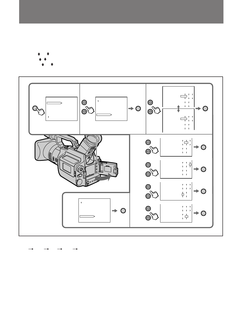 Resetting the date and time | Sony DCR-VX1000 User Manual | Page 60 / 88