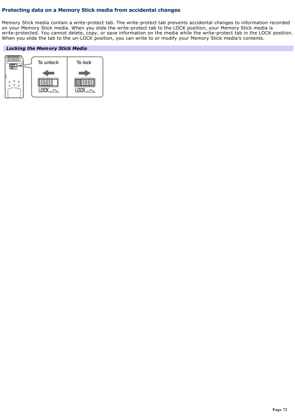 Sony PCV-W600G User Manual | Page 72 / 138