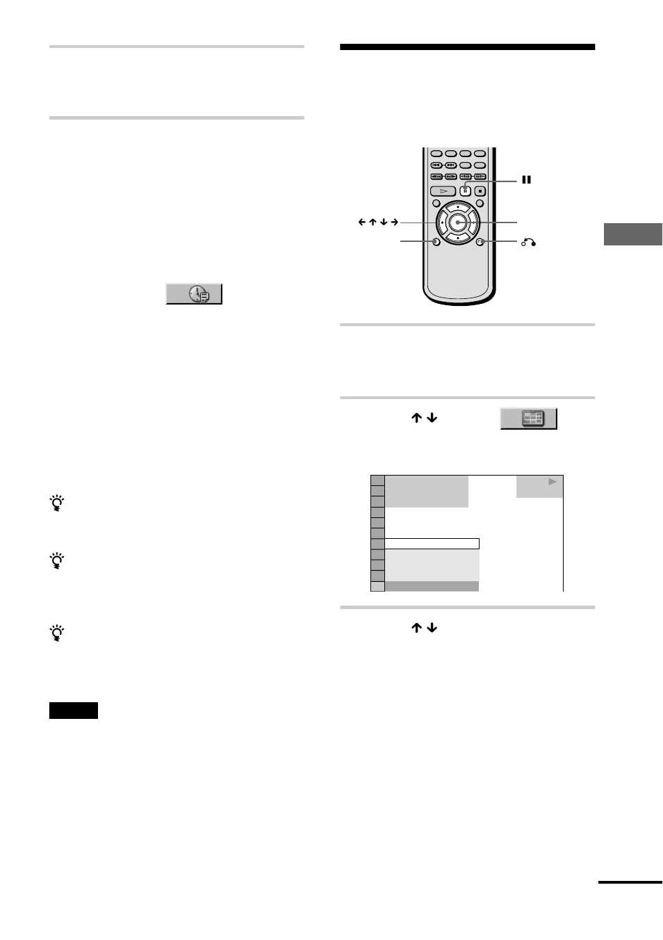 Searching by scene (viewer), Searching by scene | Sony DVP-NS500V User Manual | Page 47 / 96