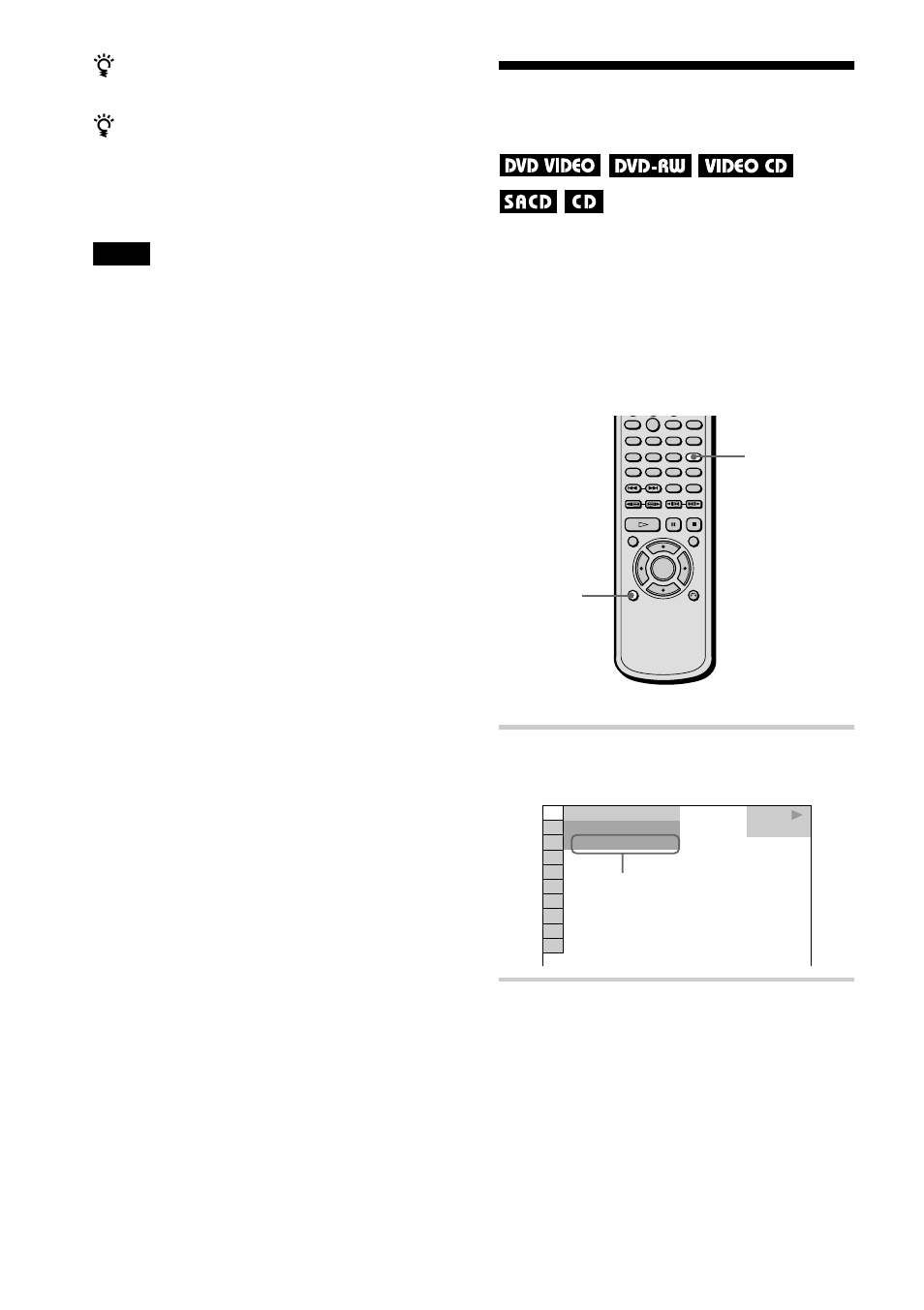 Checking the playing time and remaining time | Sony DVP-NS500V User Manual | Page 50 / 96