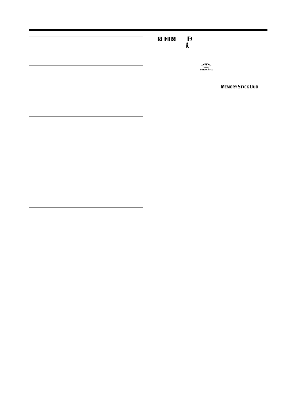 Customizing your camcorder, Troubleshooting, Additional information | Quick reference | Sony DCR-TRV250 User Manual | Page 8 / 268