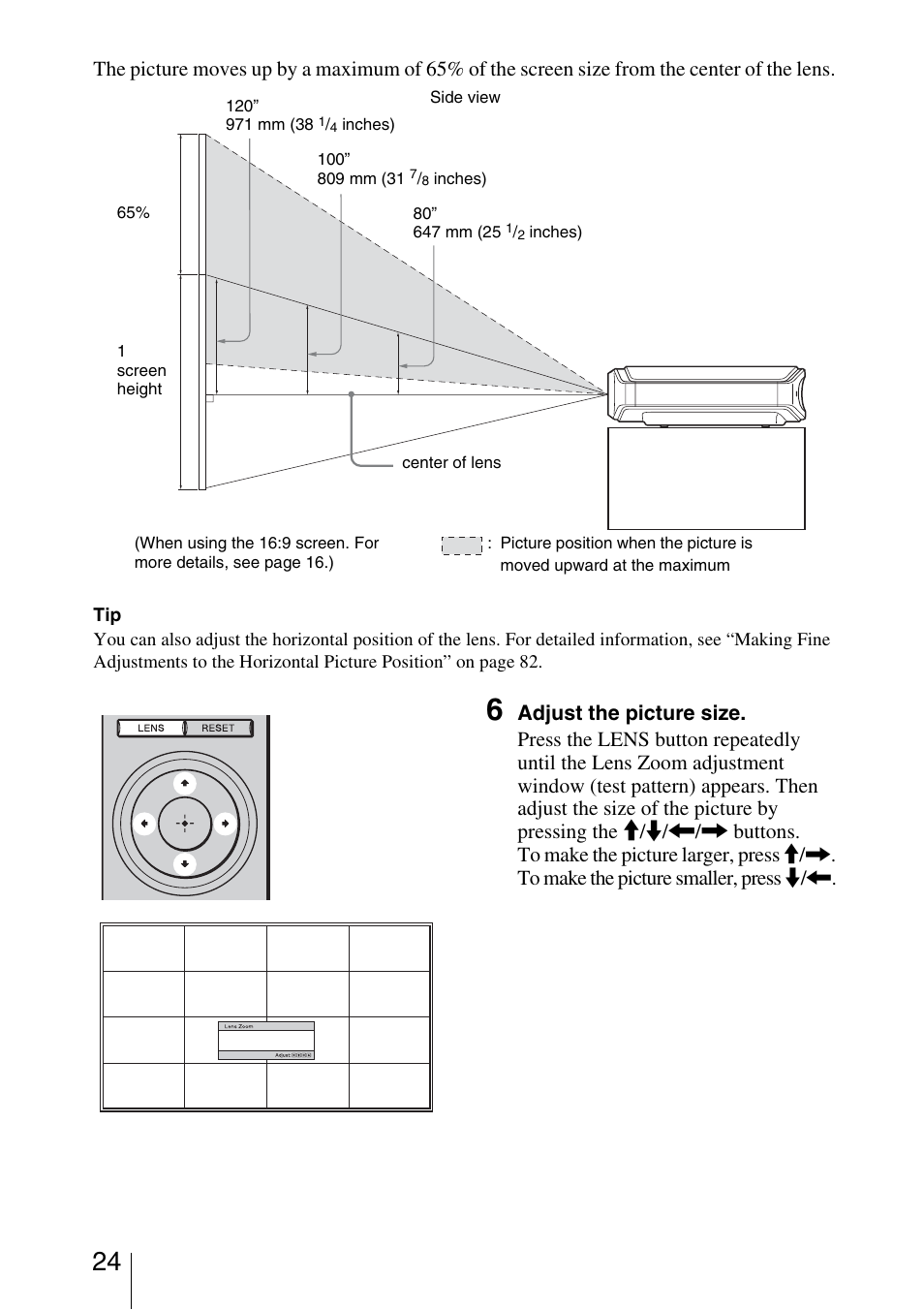 Sony VPL-VW200 User Manual | Page 24 / 88