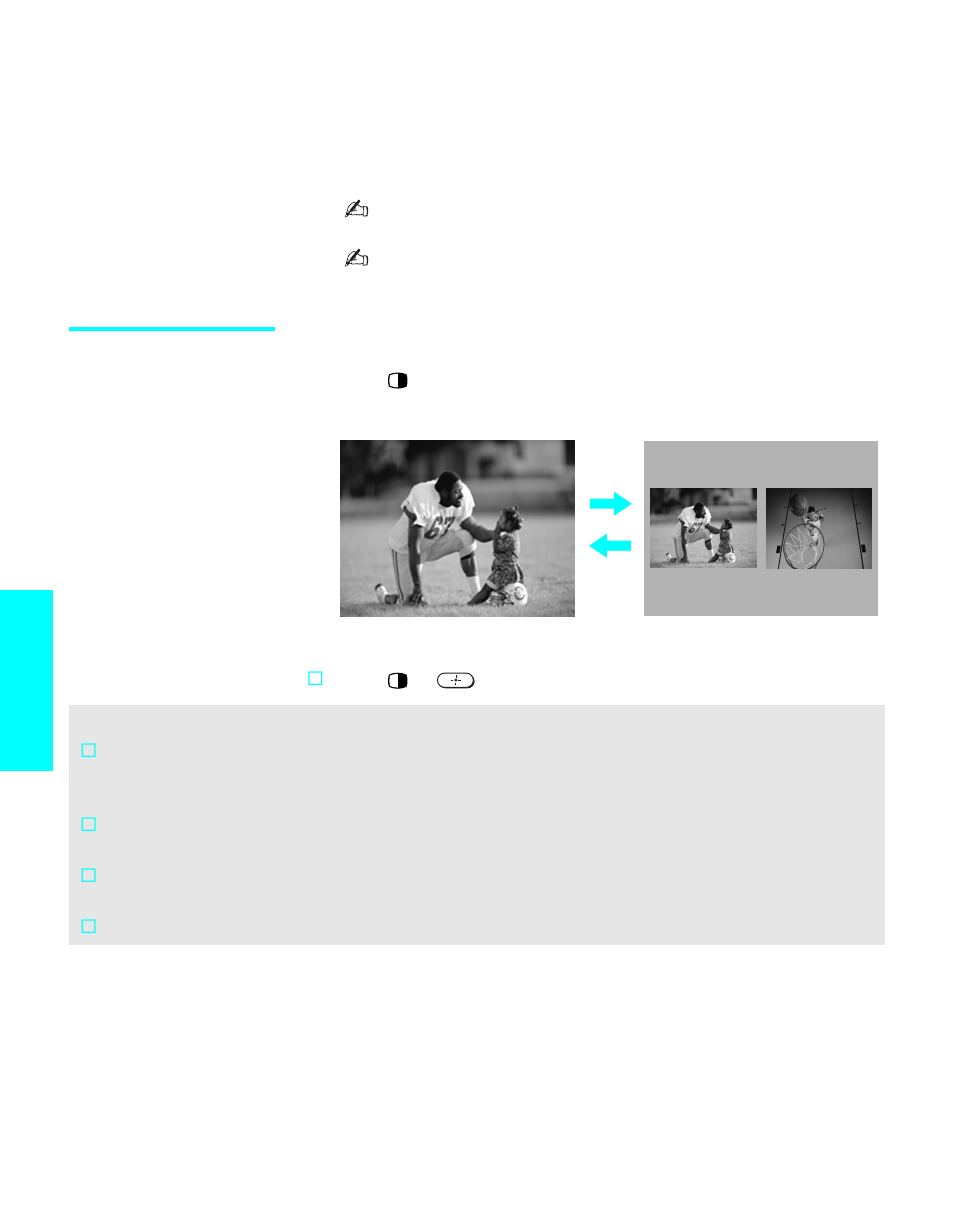Using twin view, Displaying twin pictures | Sony KE-50XS910 User Manual | Page 62 / 116