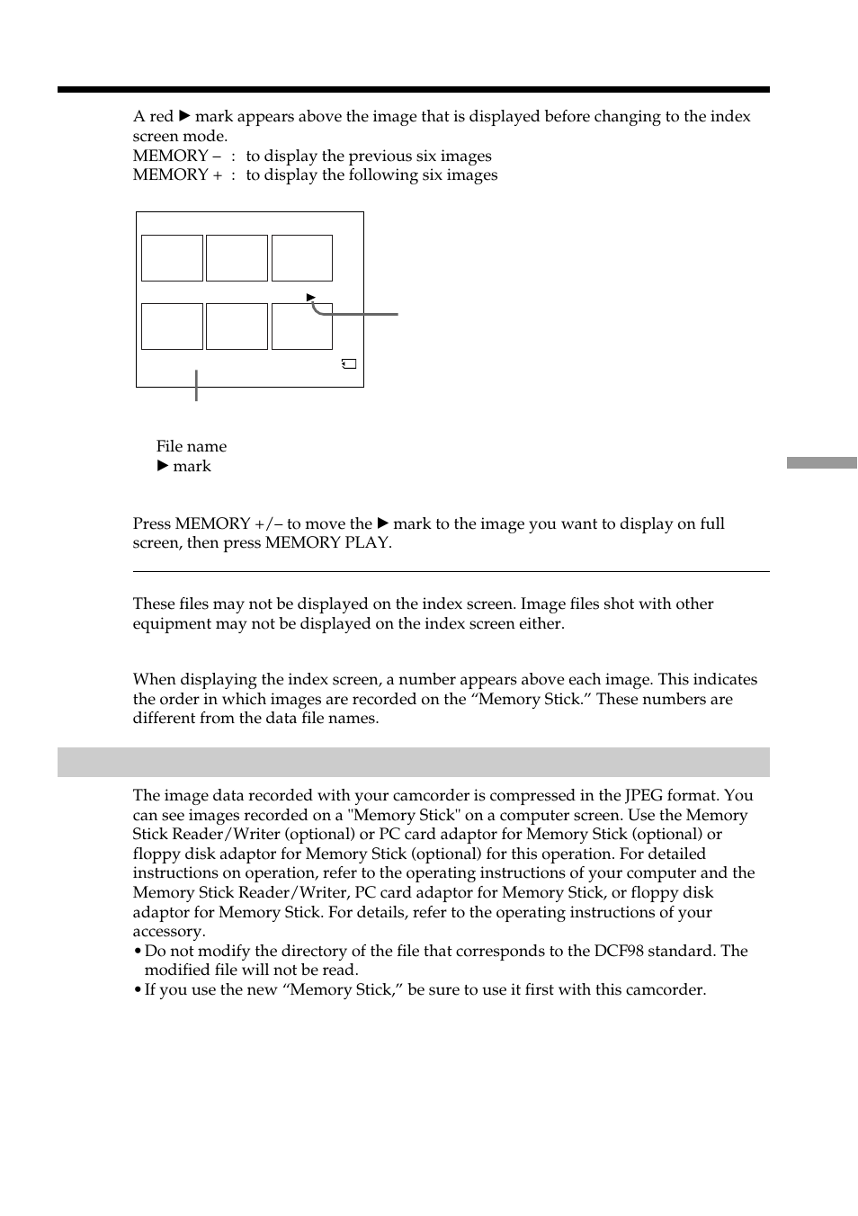 Sony DCR-VX2100 User Manual | Page 135 / 176