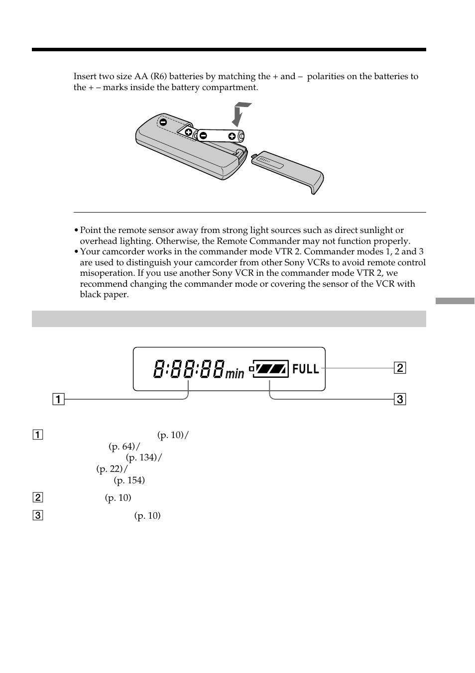 Sony DCR-VX2100 User Manual | Page 171 / 176