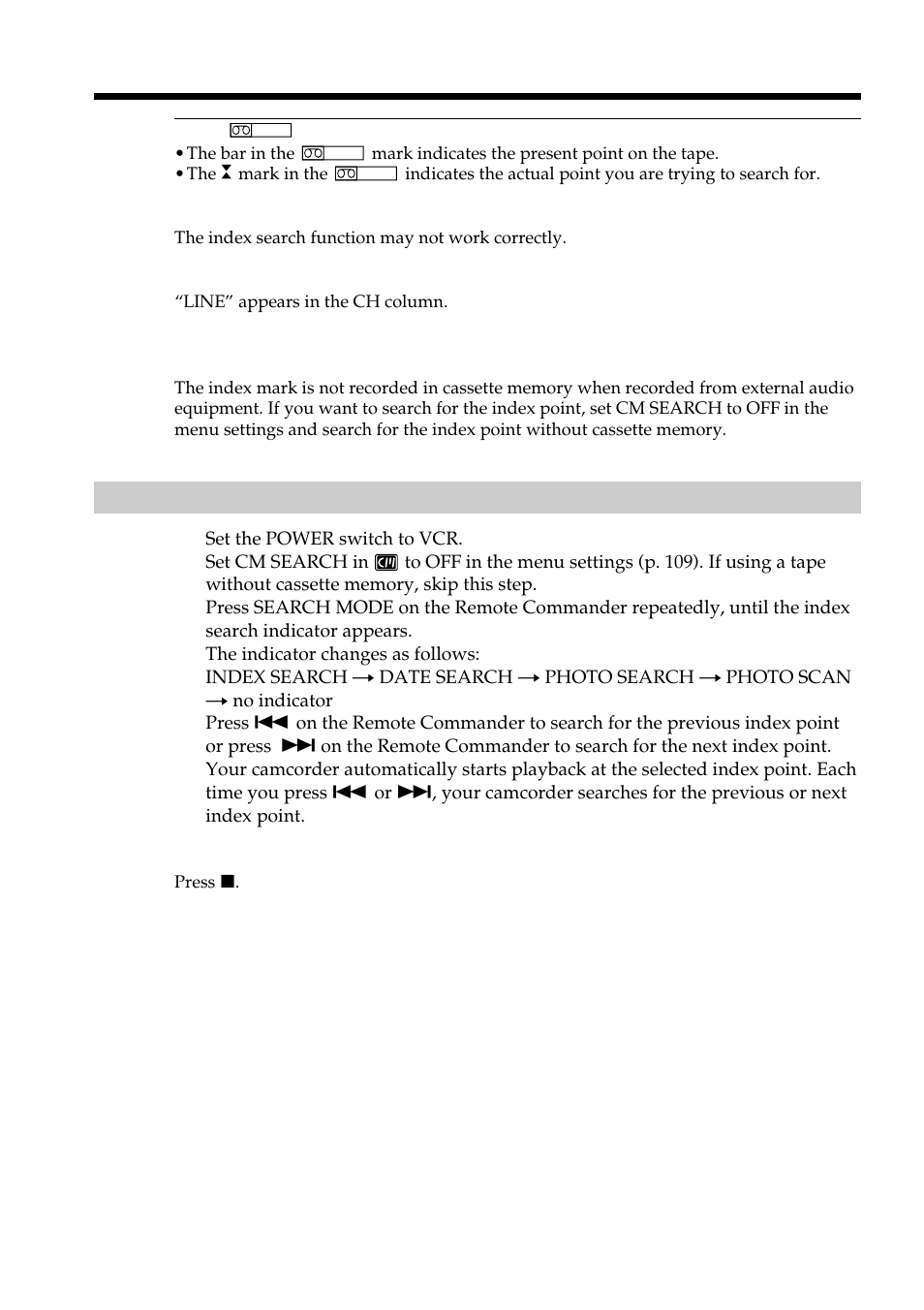 Sony DCR-VX2100 User Manual | Page 66 / 176