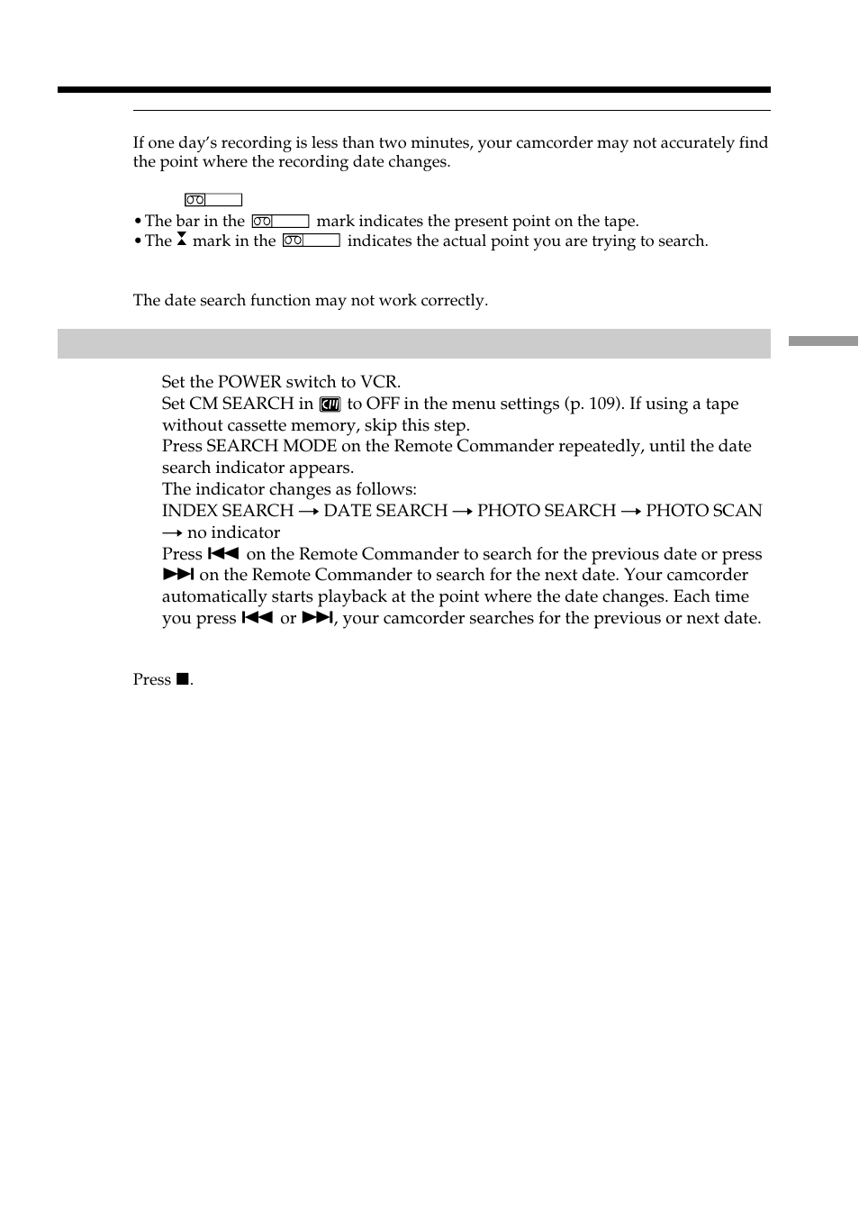 Sony DCR-VX2100 User Manual | Page 69 / 176