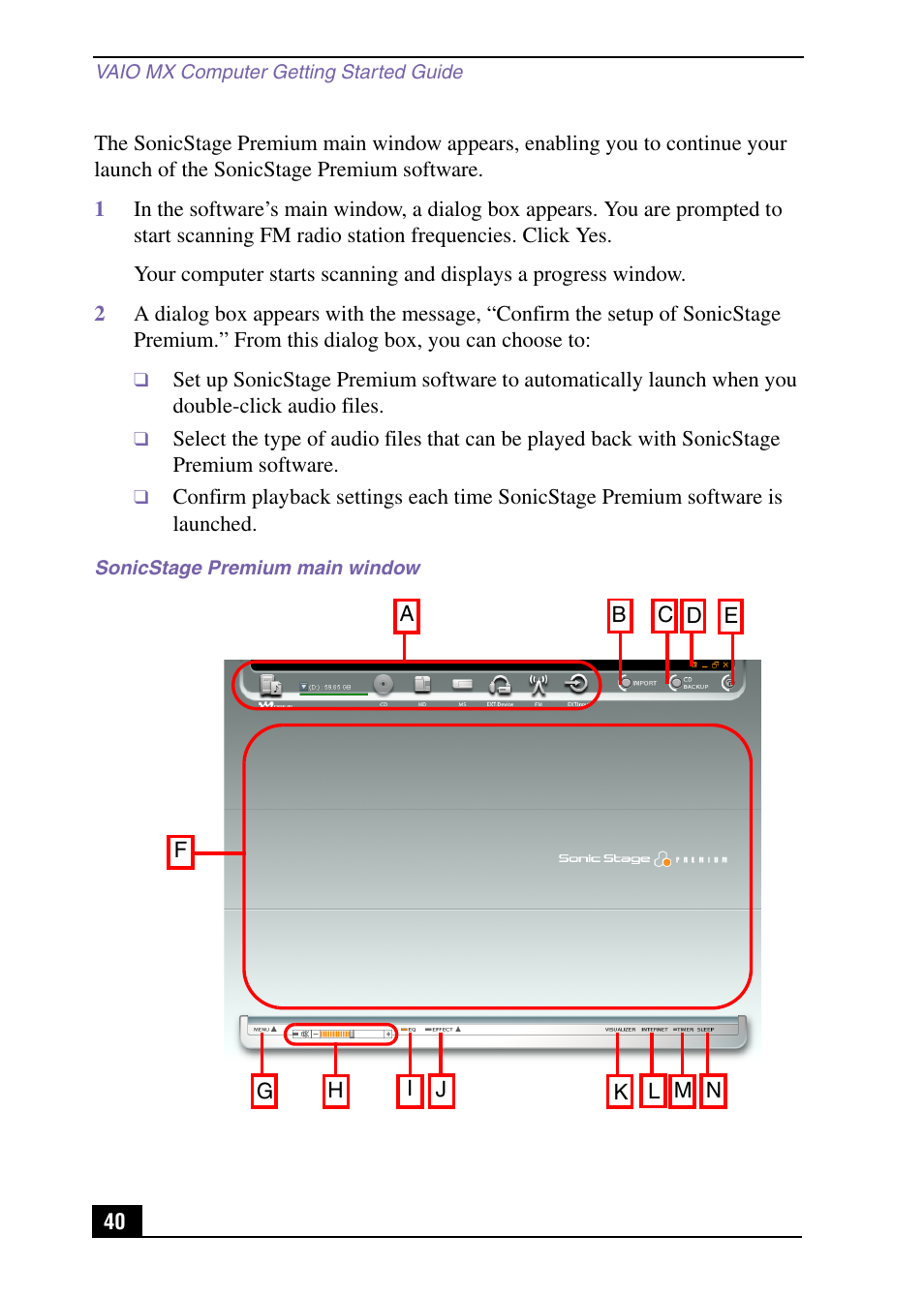 Sony PCV-MXS10 User Manual | Page 40 / 105