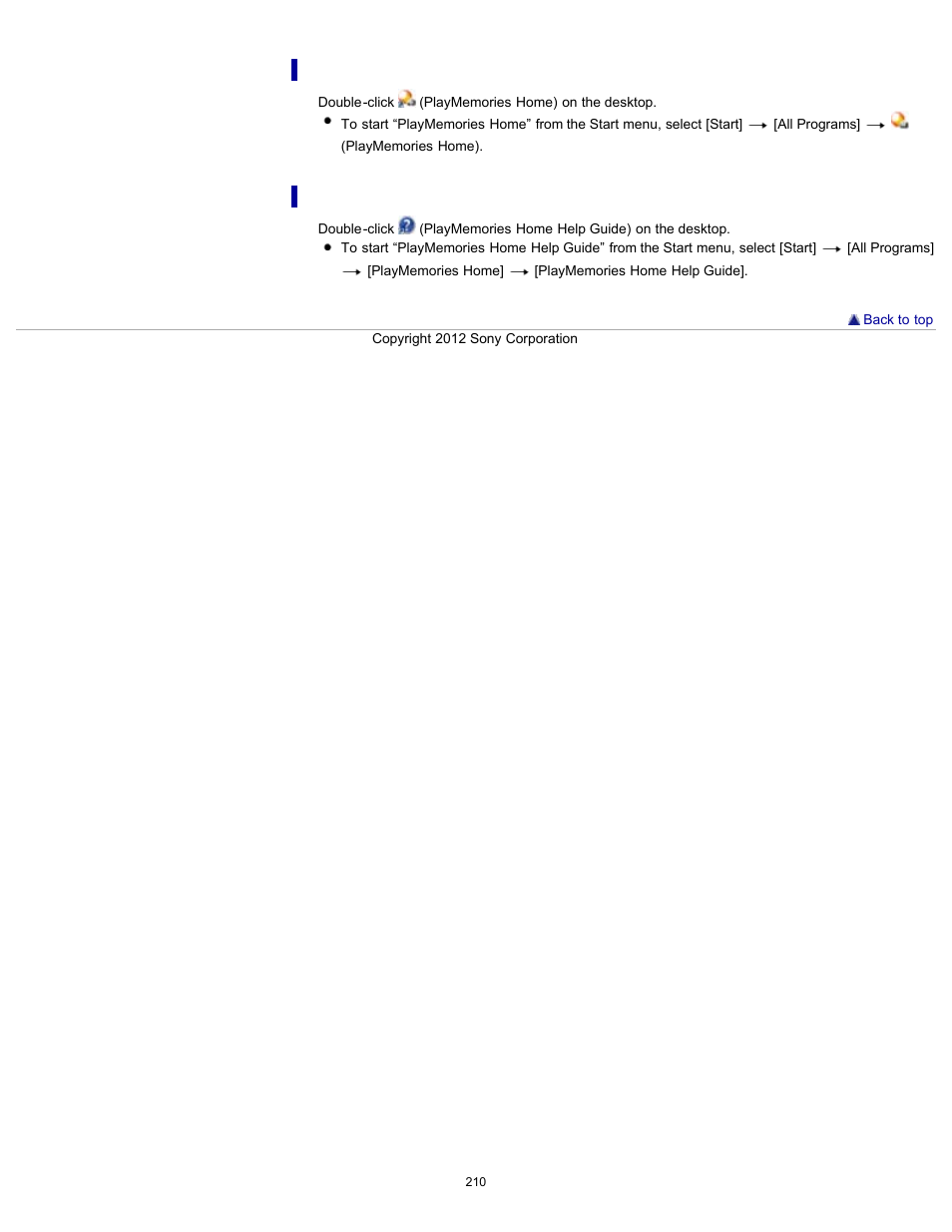 Sony DSC-TX20 User Manual | Page 210 / 262