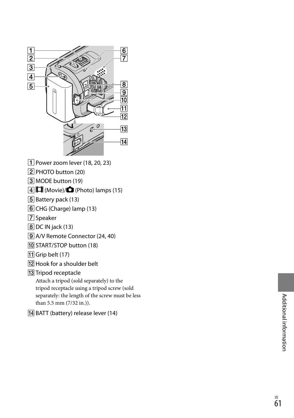 Sony HDR-CX100 User Manual | Page 61 / 124